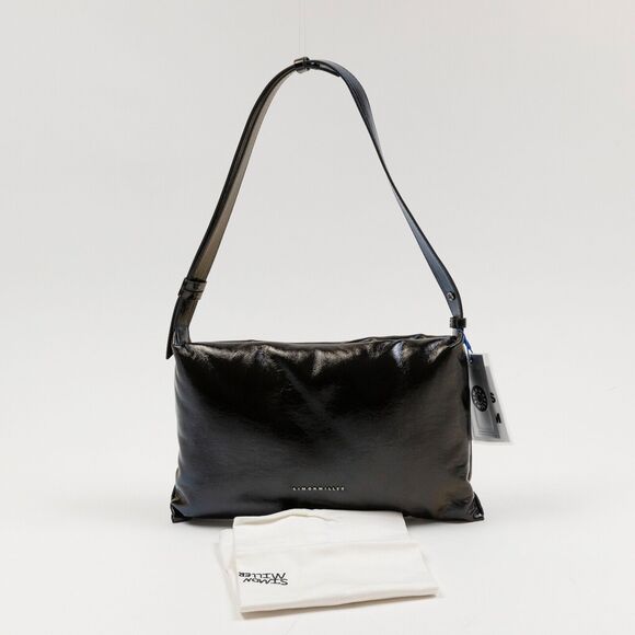 Simon Miller Vegan Puffin Shoulder Bag Black - Picture 3 of 6